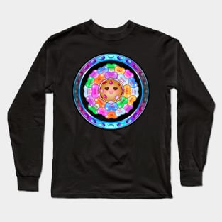 Conversation Heart Cookie DJ Long Sleeve T-Shirt